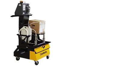 ColorMatrix FlexCart Liquid Polymer Processing Aid machine