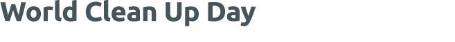 World Clean Up Day 